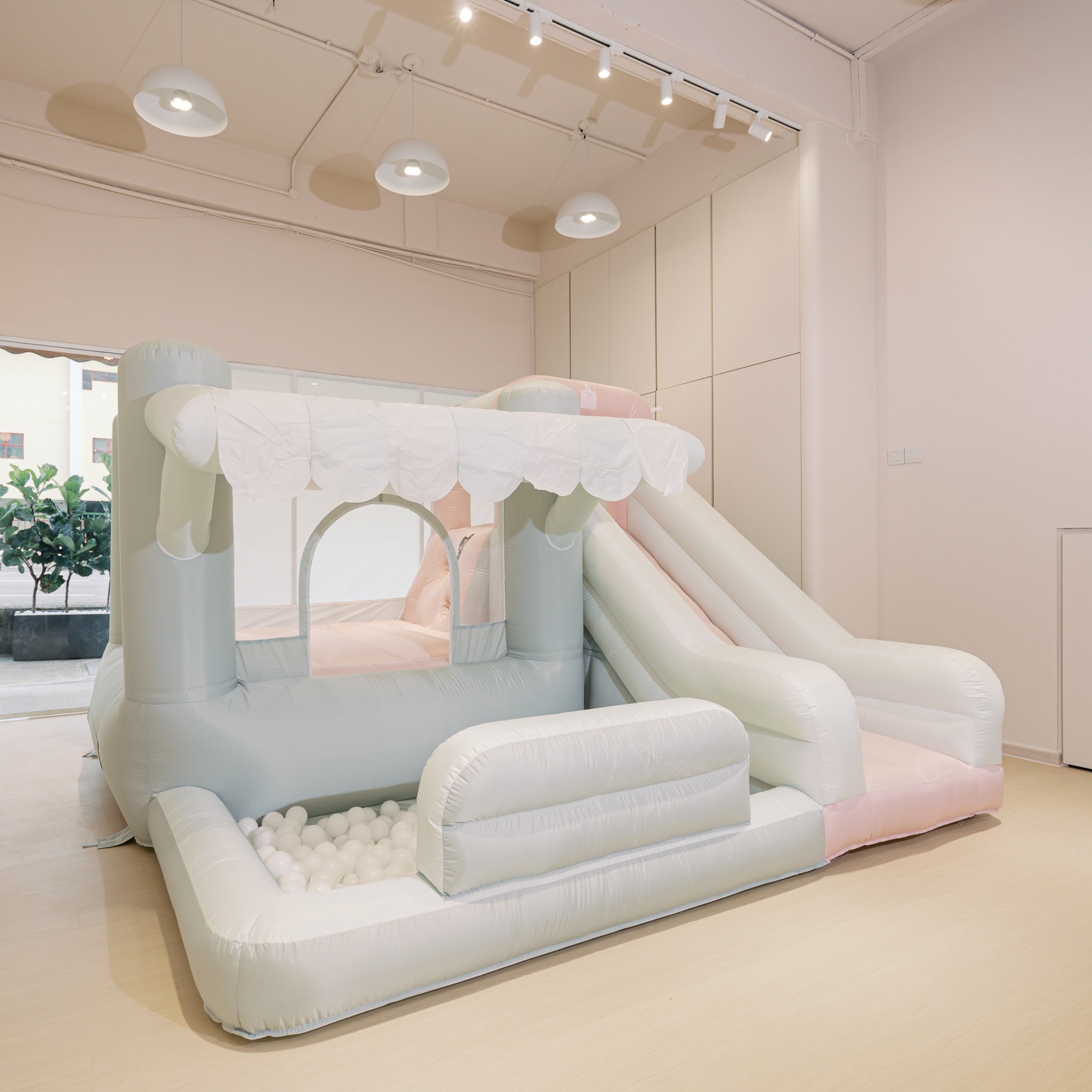 Pastel Bouncing Castle