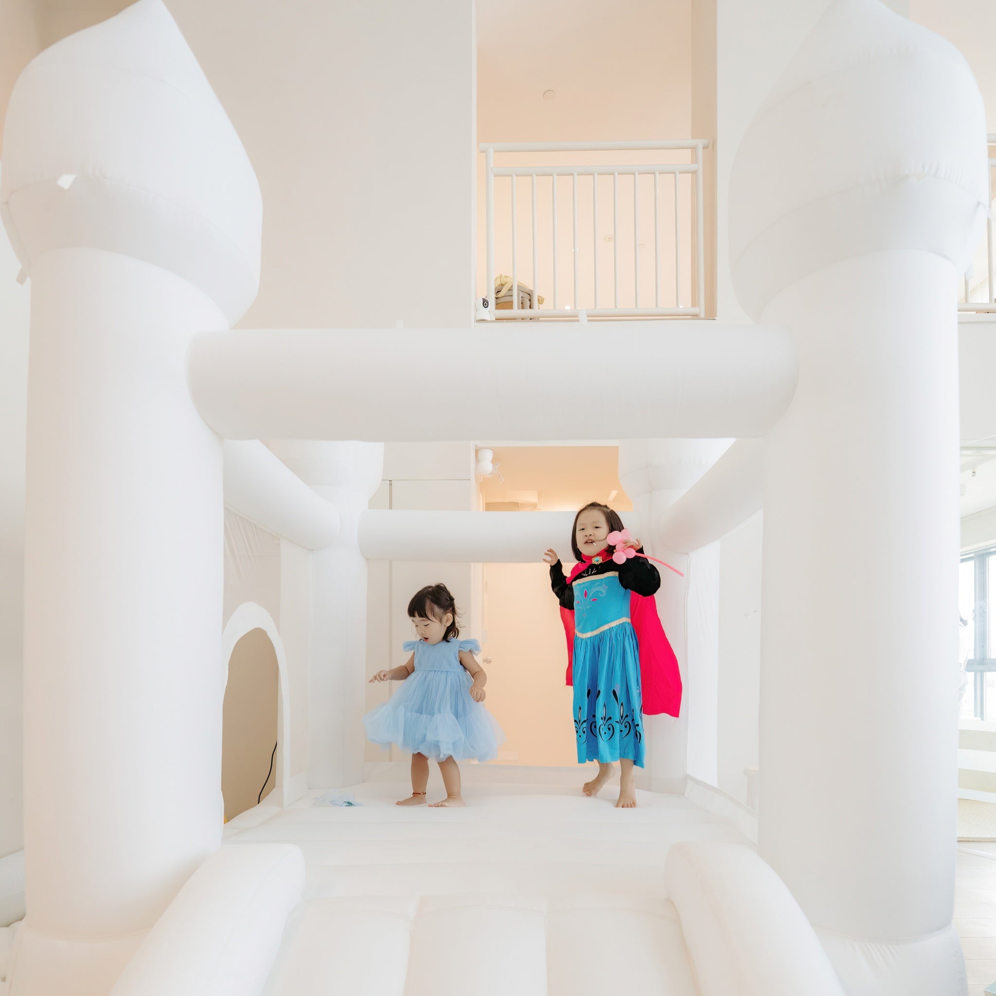 White Bouncing Castle