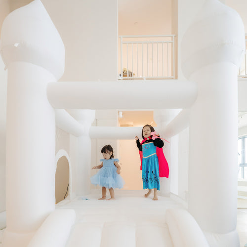 White Bouncing Castle