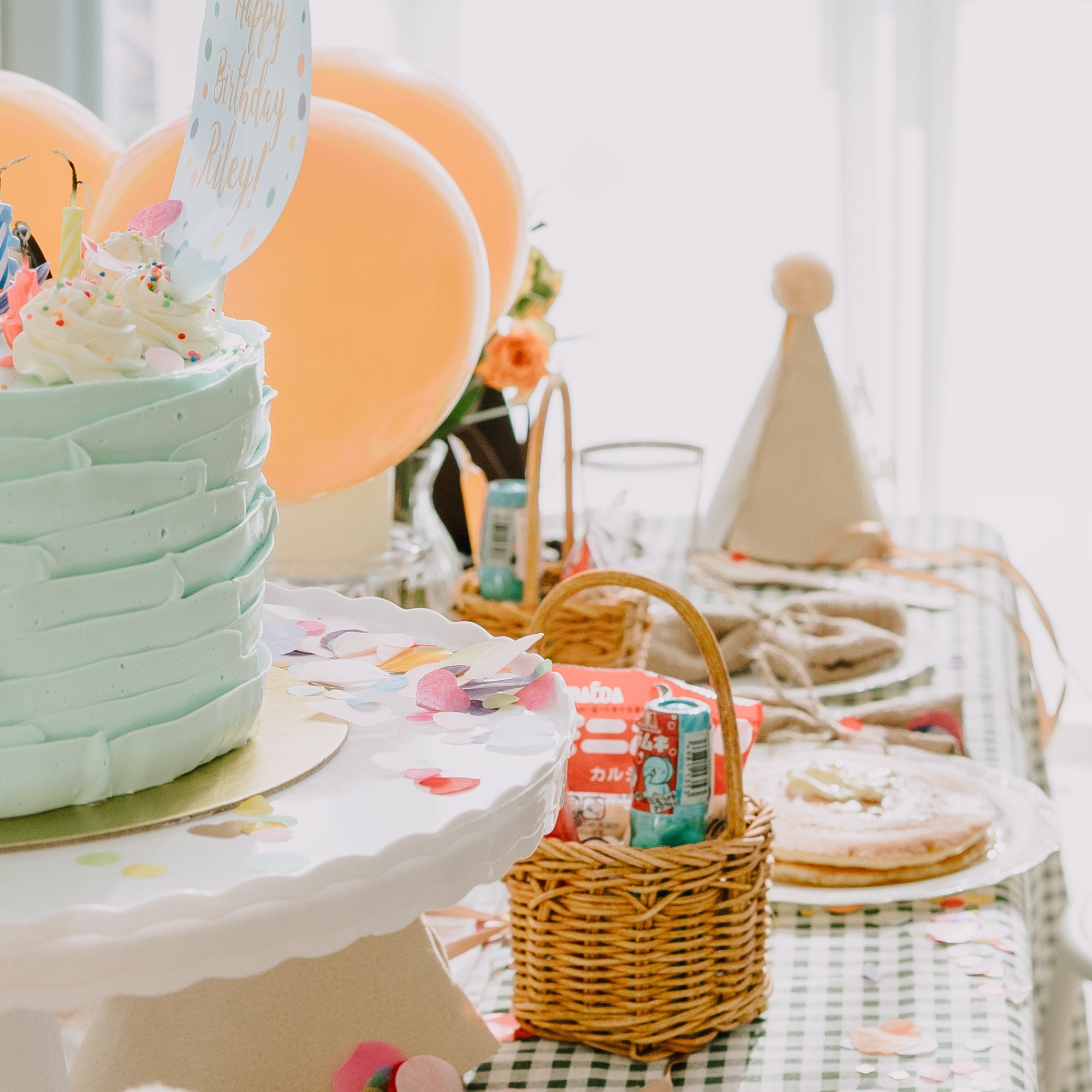 Kids Table Styling